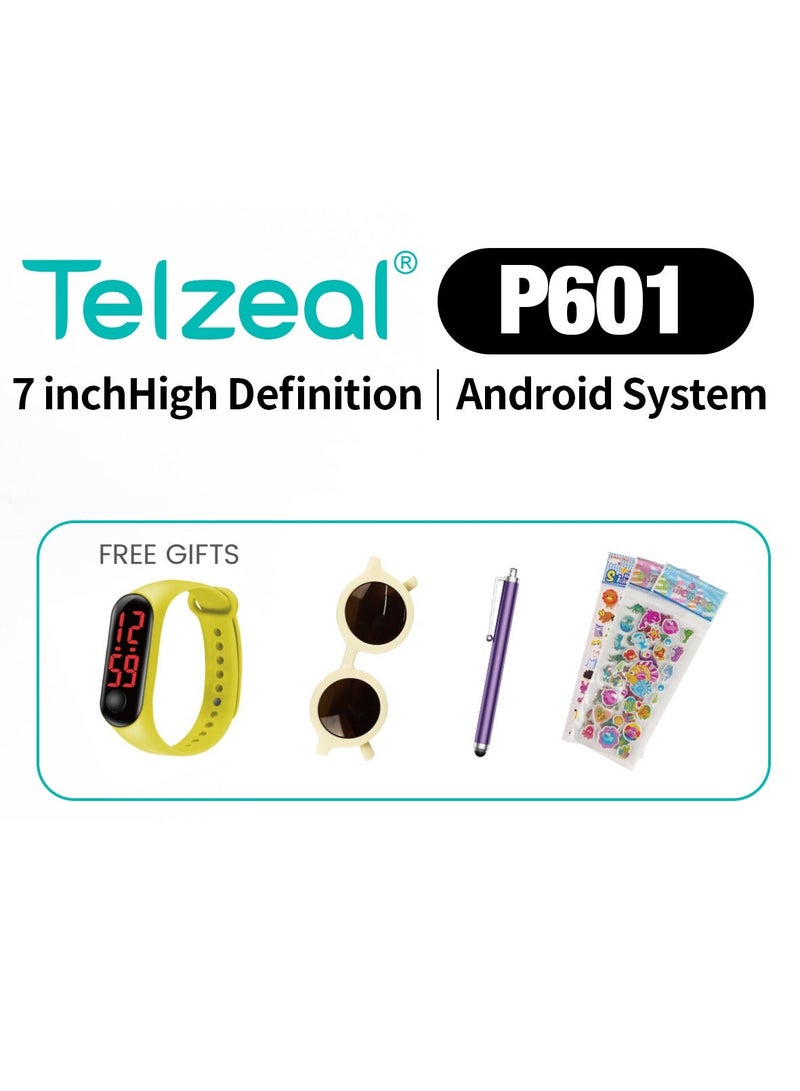 Telzeal P601 Android 10.1 Kids Tablet 7 Inch HD Display With 6GB RAM 128GB ROM 3000mAh Battery Green - Image 2